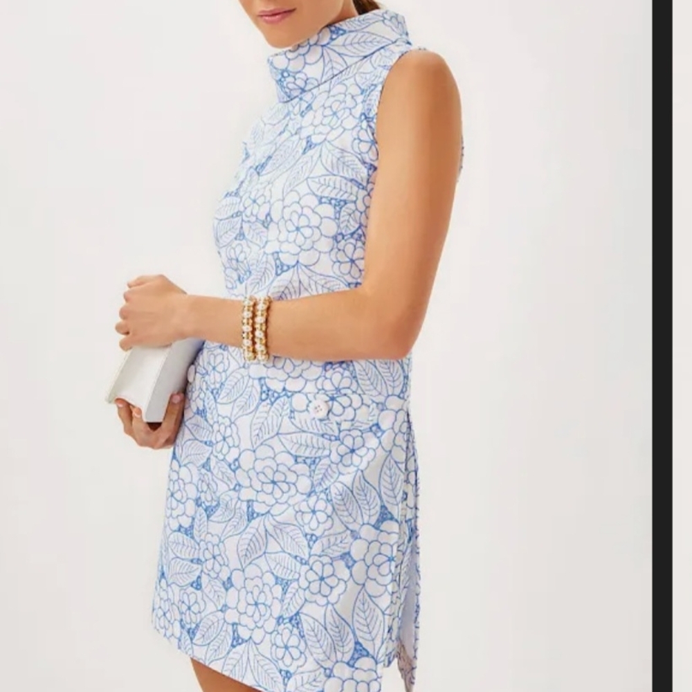 Lilly Pulitzer Floral Ayelet Sleeveless Dress/Romper NEW WITH TAGS